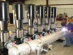 Custom Built Pump Skids
