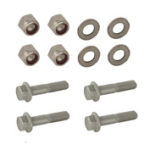 Hardware kits consists of the locknuts, bolts and washers required to attach disc packs and/or hubs to a coupling.